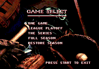 MLBPA Baseball screenshot 3 for Super Nintendo